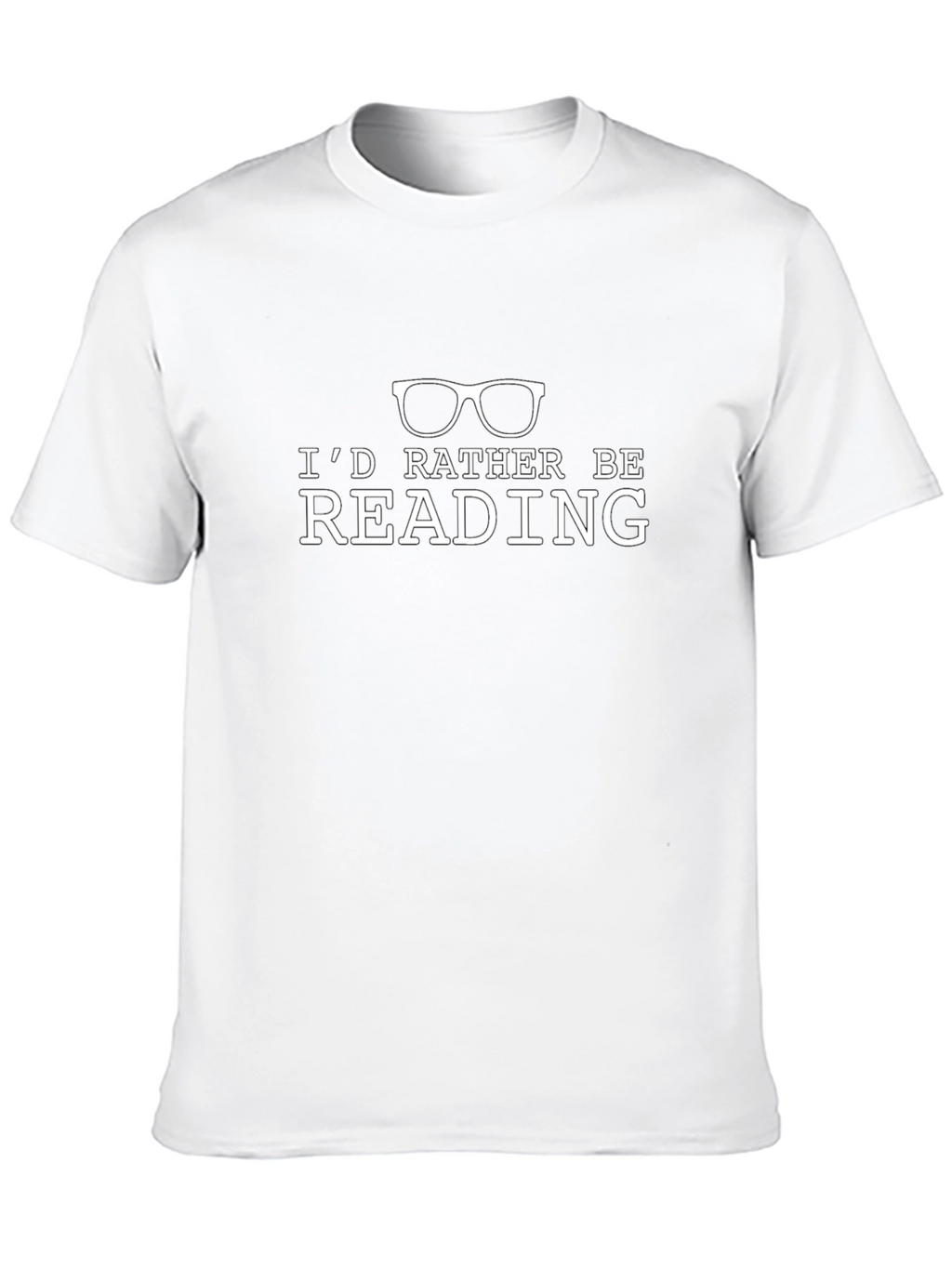 Id Rather Be Reading T-Shirt - Book Lover Tee