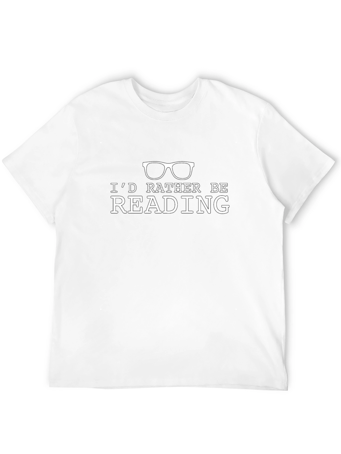 Id Rather Be Reading T-Shirt - Book Lover Tee