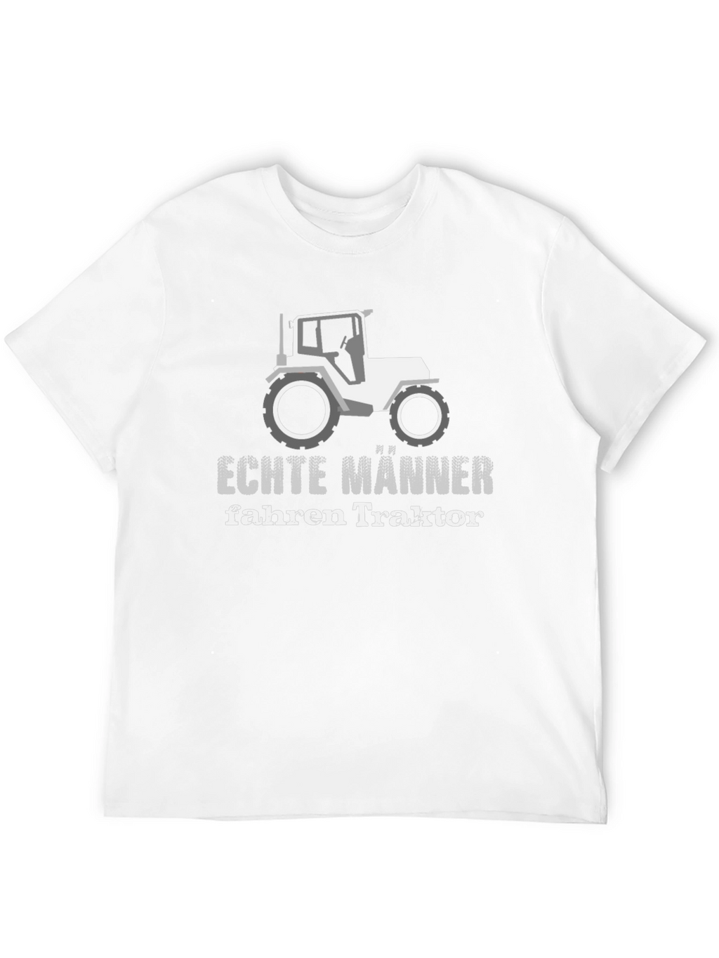 Echte Männer Fahren Traktor T-Shirt