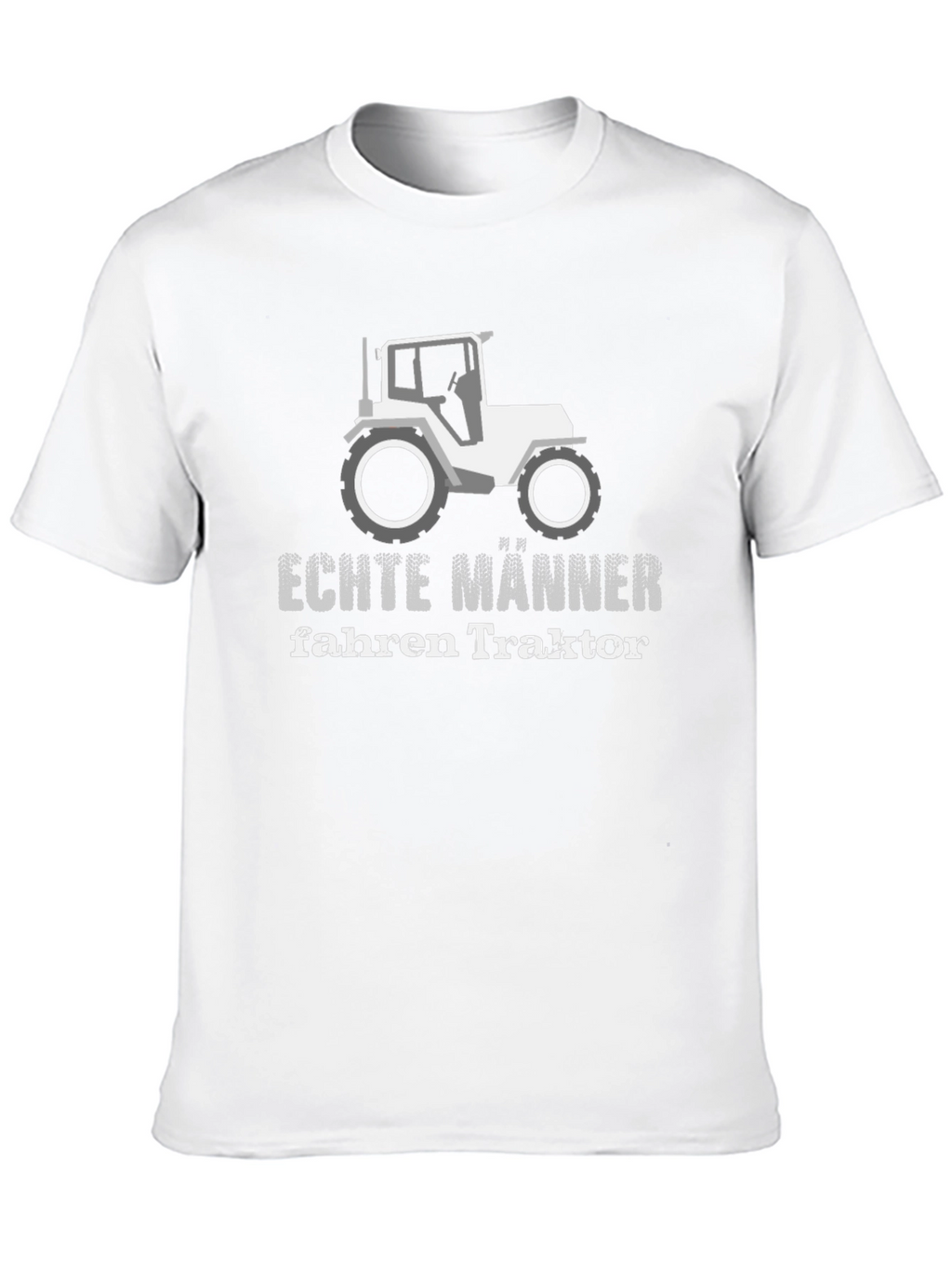Echte Männer Fahren Traktor T-Shirt