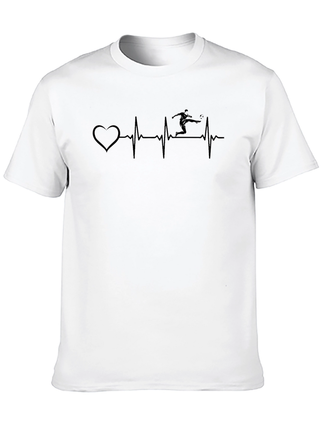 Soccer Heartbeat Graphic Tee