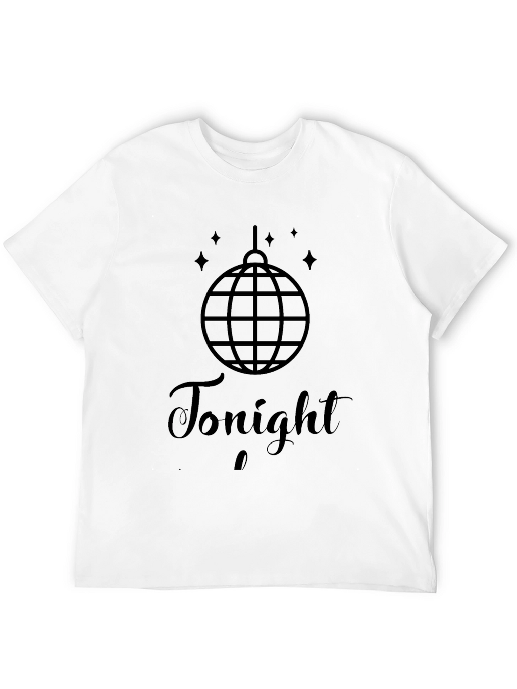Tonight Disco Ball Graphic Tee