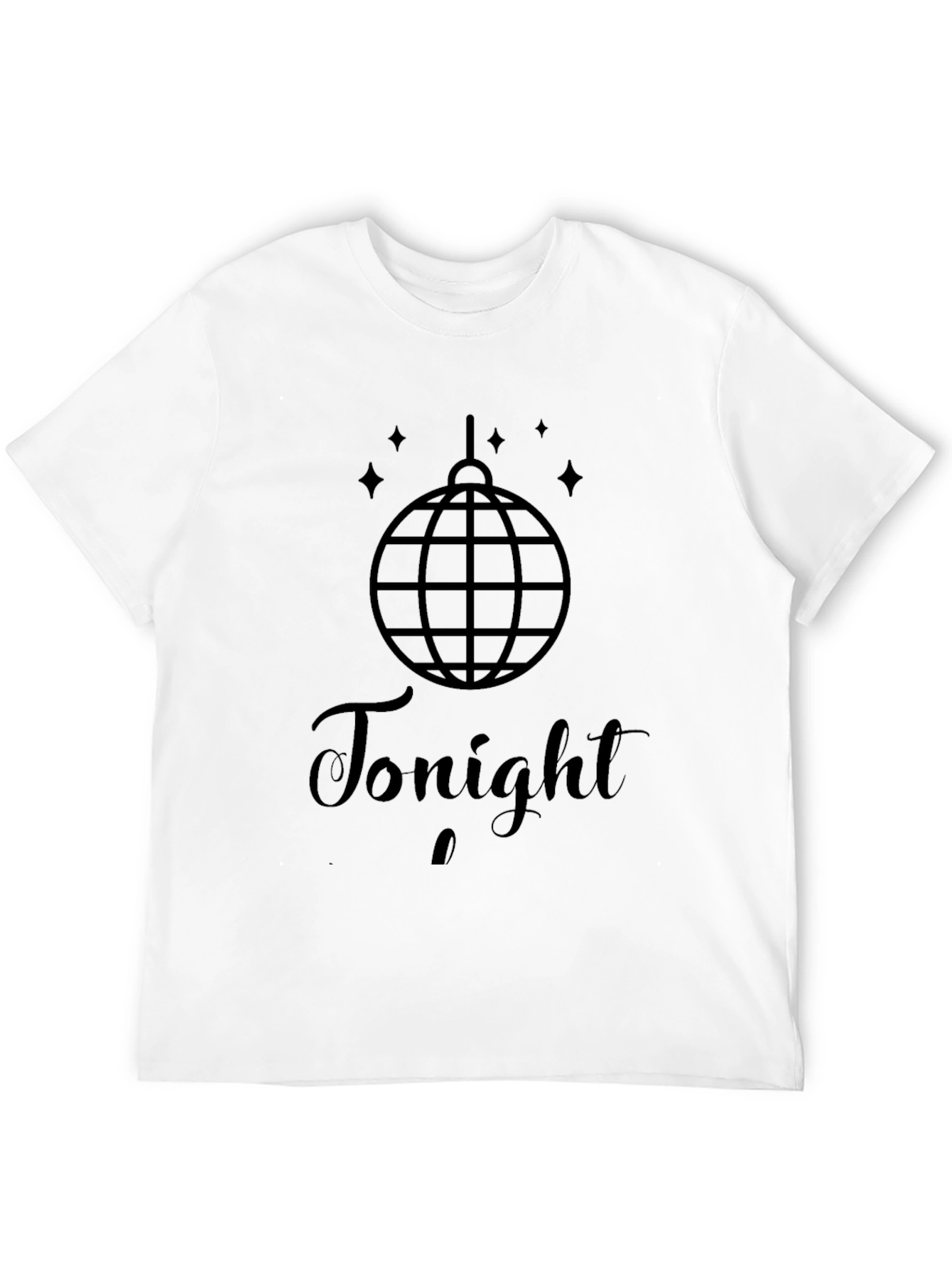 Tonight Disco Ball Graphic Tee