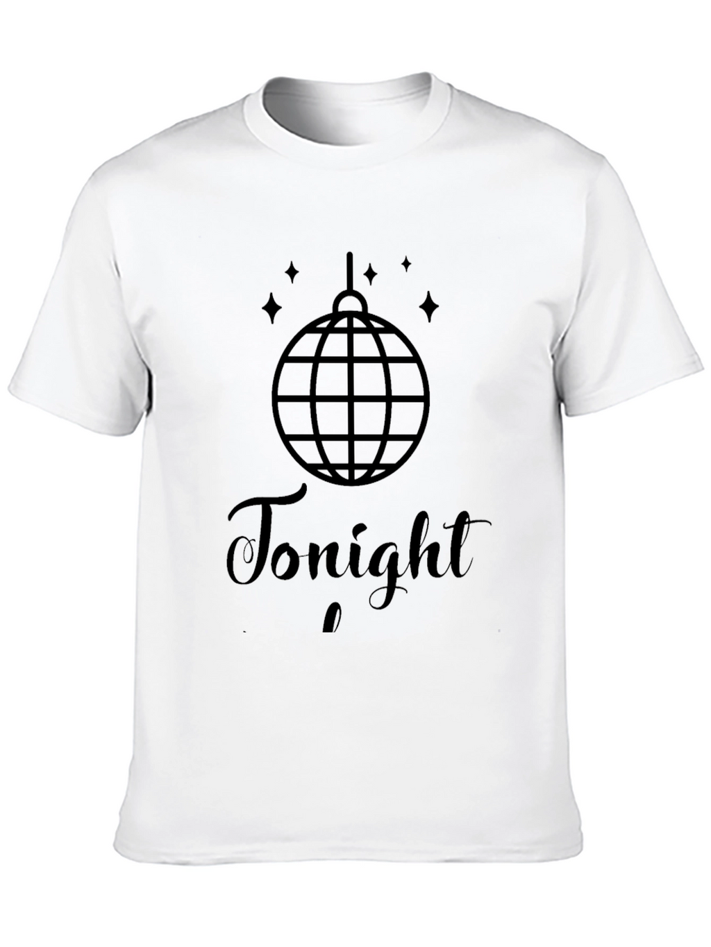 Tonight Disco Ball Graphic Tee