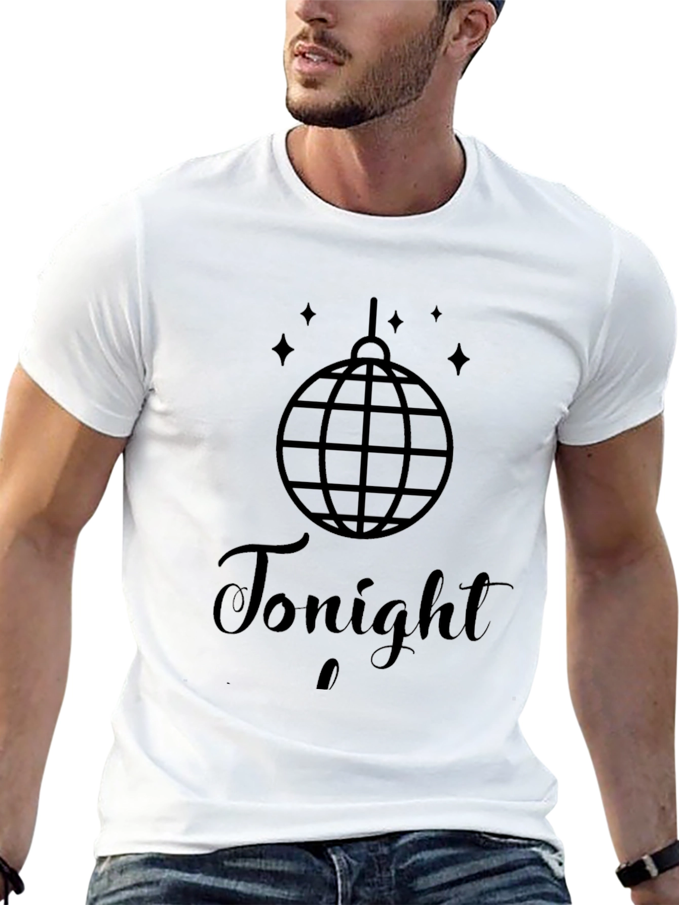 Tonight Disco Ball Graphic Tee