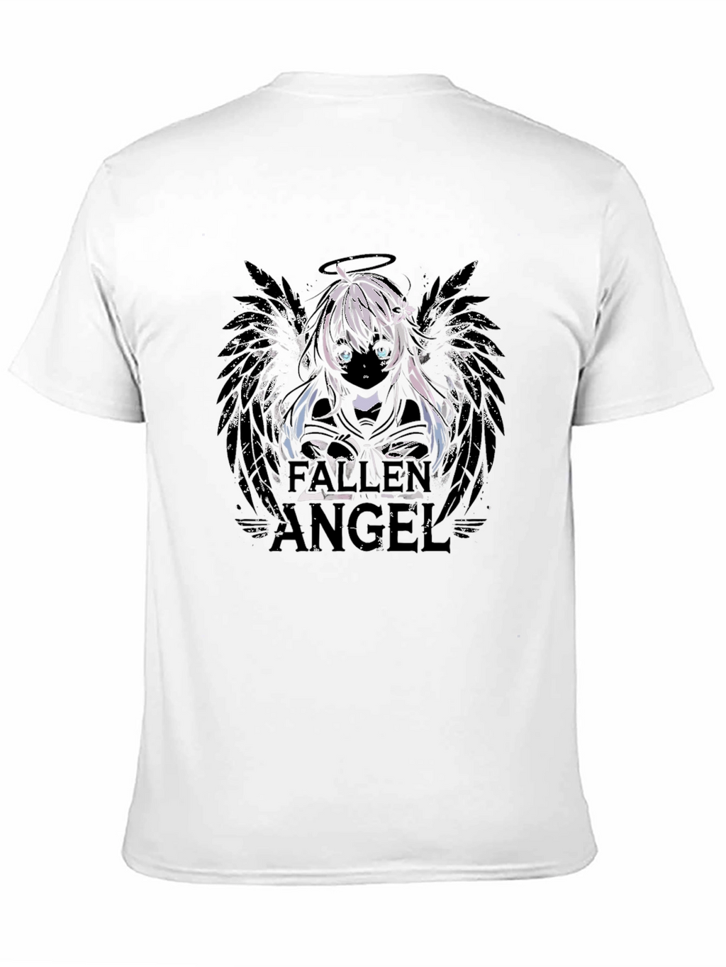 Fallen Angel Graphic Tee - Anime Inspired Design