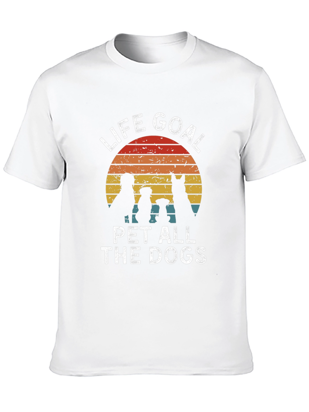 Life Goal Pet All The Dogs Graphic Tee