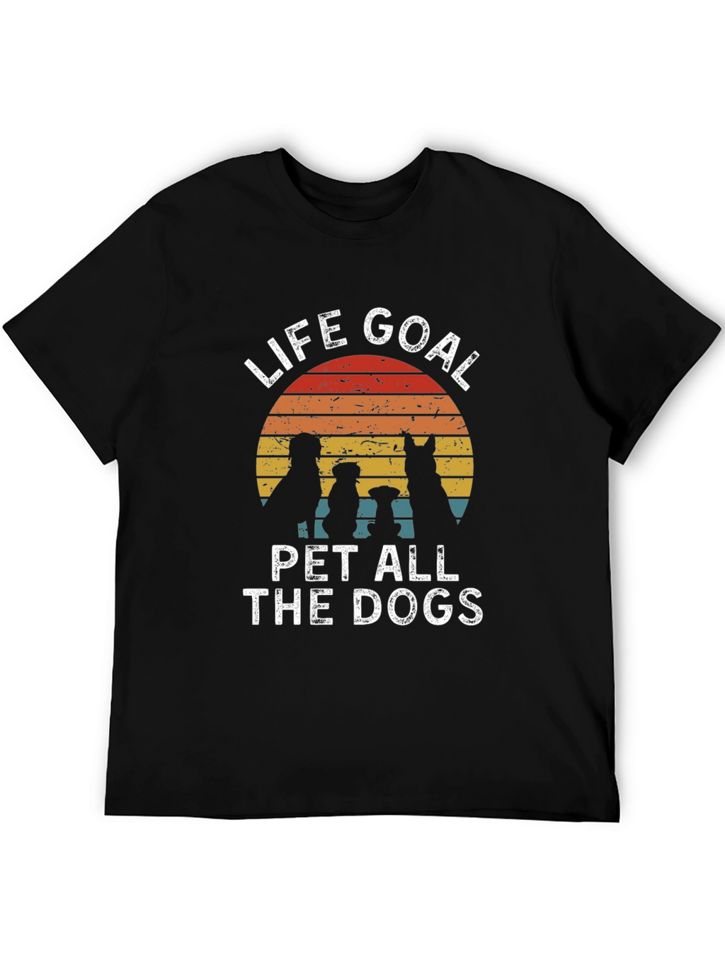 Life Goal Pet All The Dogs Graphic Tee