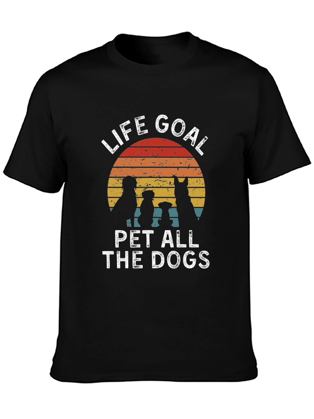 Life Goal Pet All The Dogs Graphic Tee