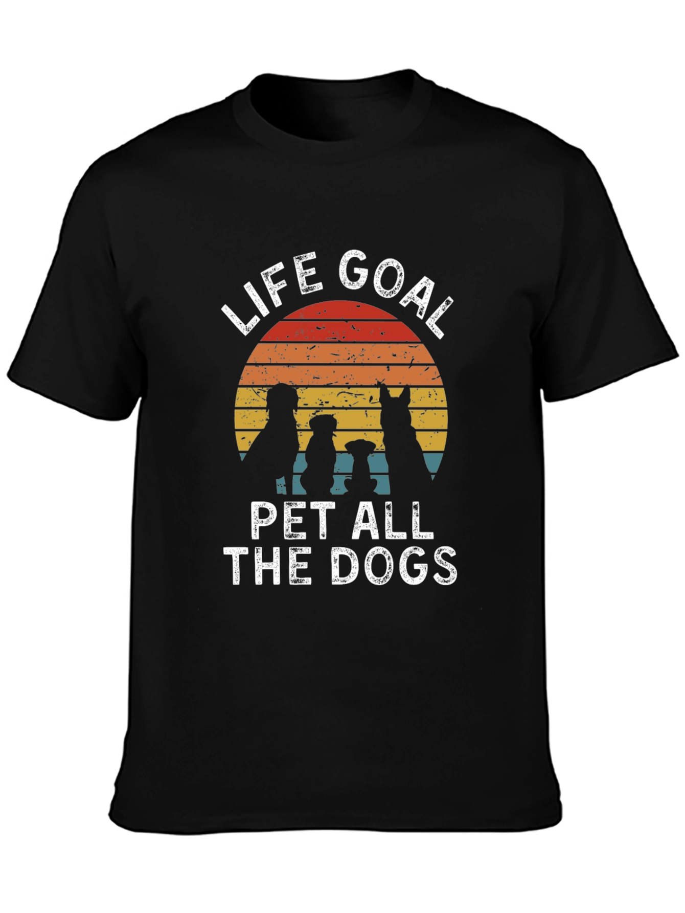 Life Goal Pet All The Dogs Graphic Tee
