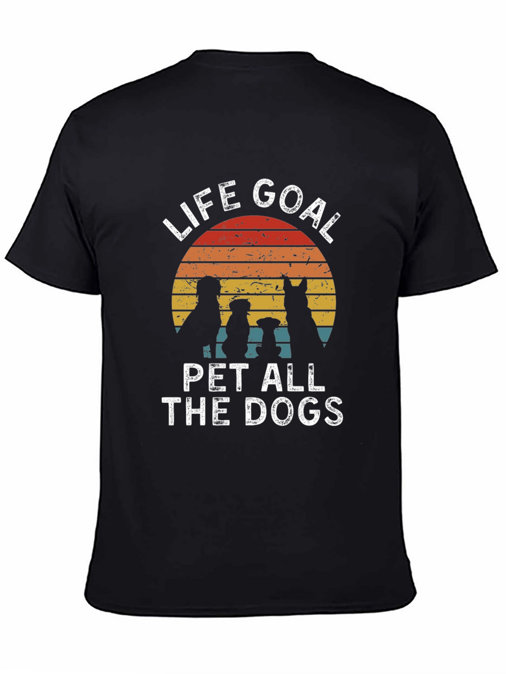 Life Goal Pet All The Dogs Graphic Tee