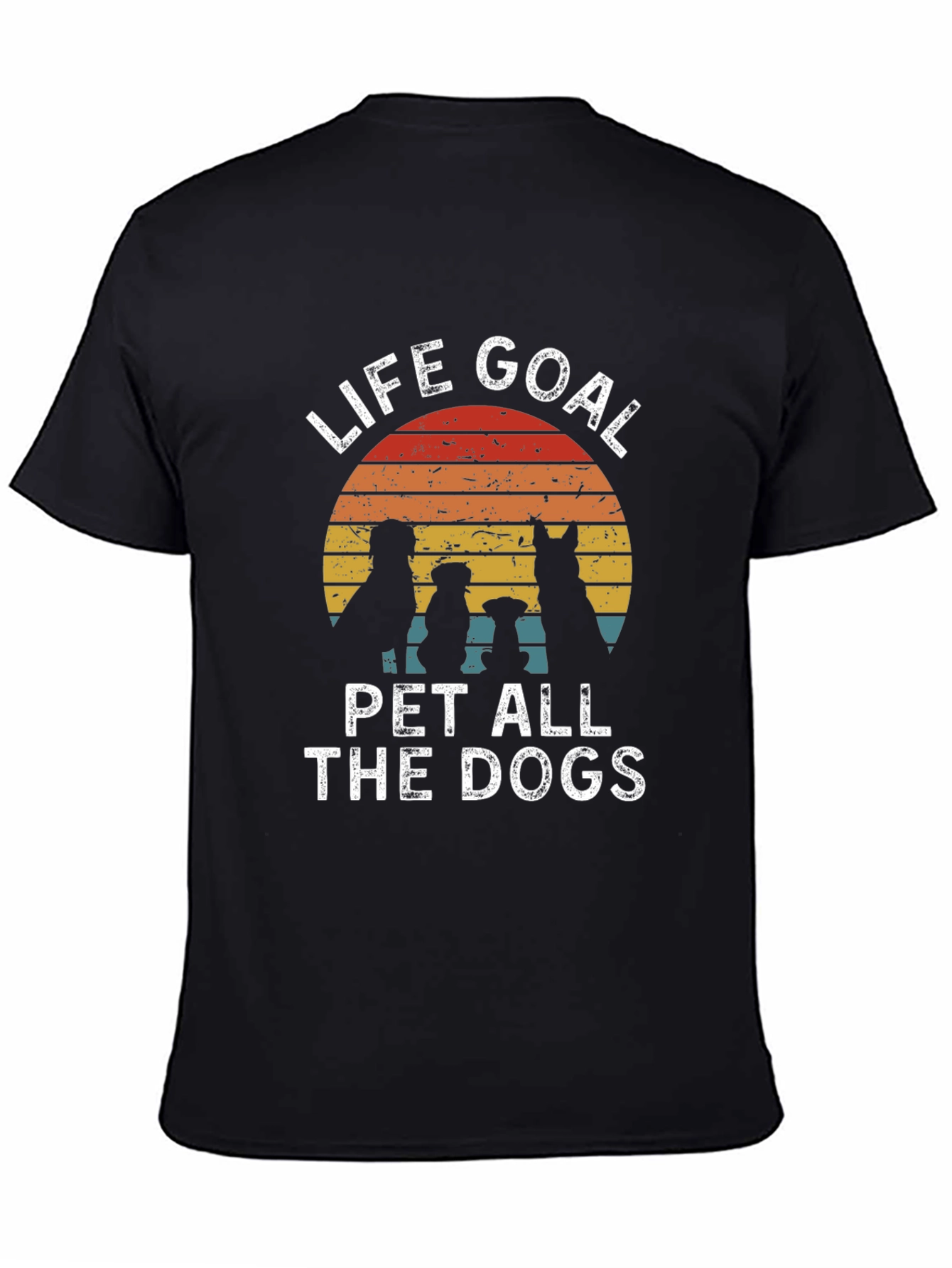 Life Goal Pet All The Dogs Graphic Tee