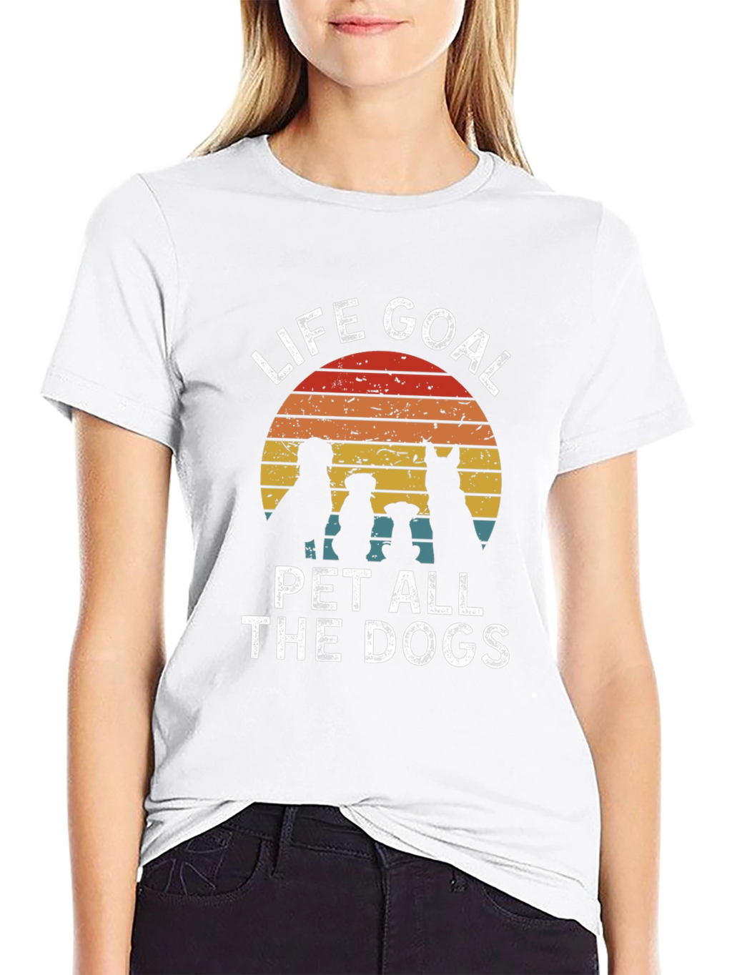 Life Goal Pet All The Dogs Graphic Tee