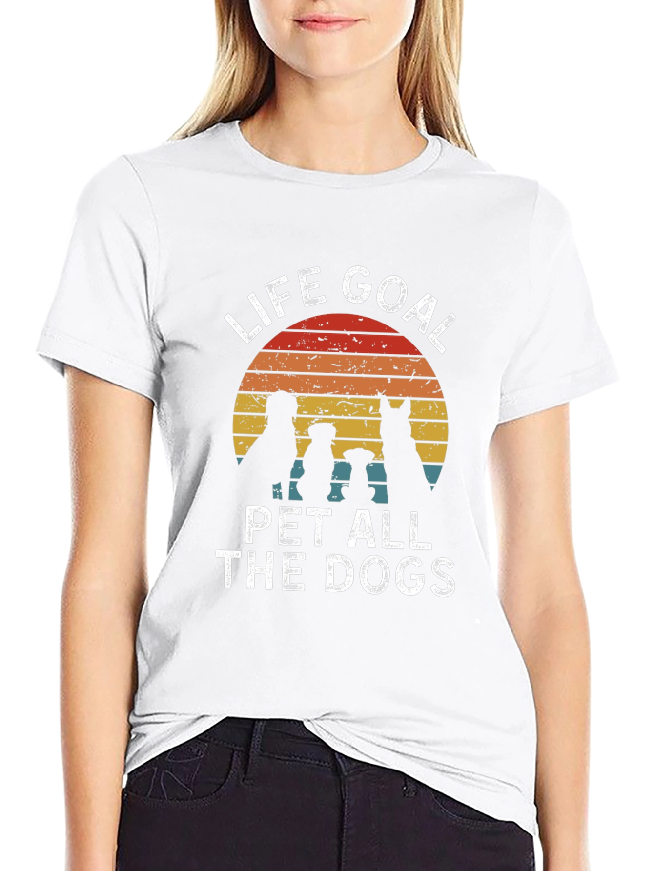 Life Goal Pet All The Dogs Graphic Tee