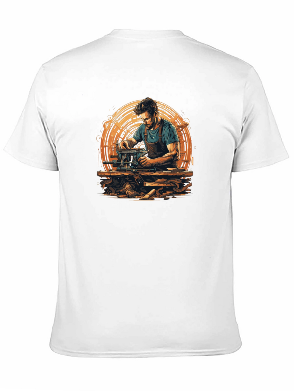 Woodworker Graphic T-Shirt - Black