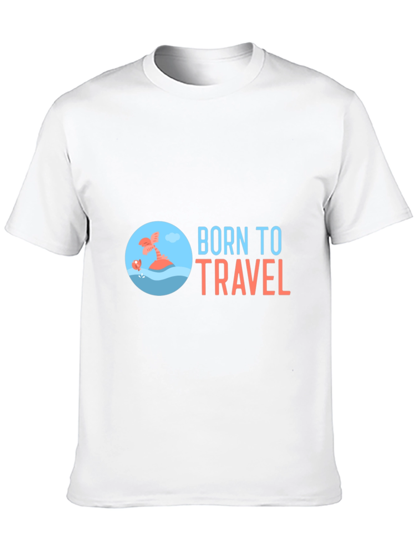 Born to Travel Graphic T-Shirt