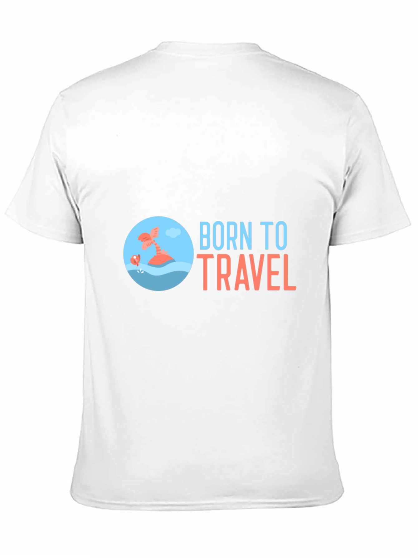 Born to Travel Graphic T-Shirt