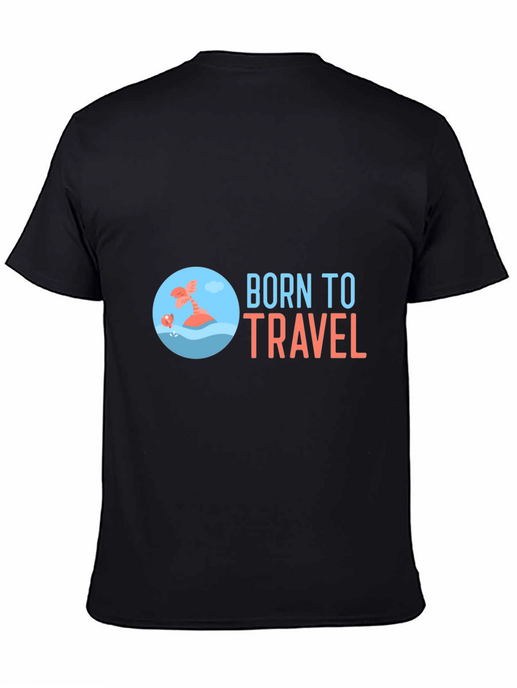 Born to Travel Graphic T-Shirt
