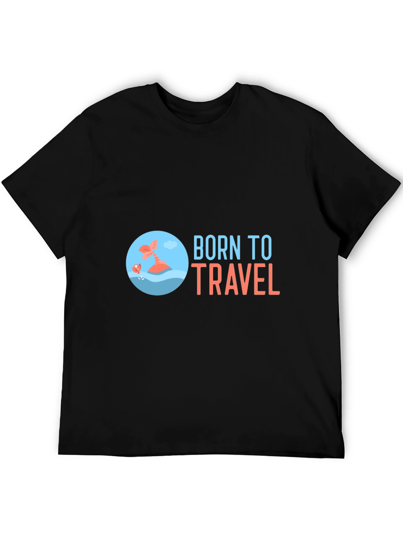 Born to Travel Graphic T-Shirt