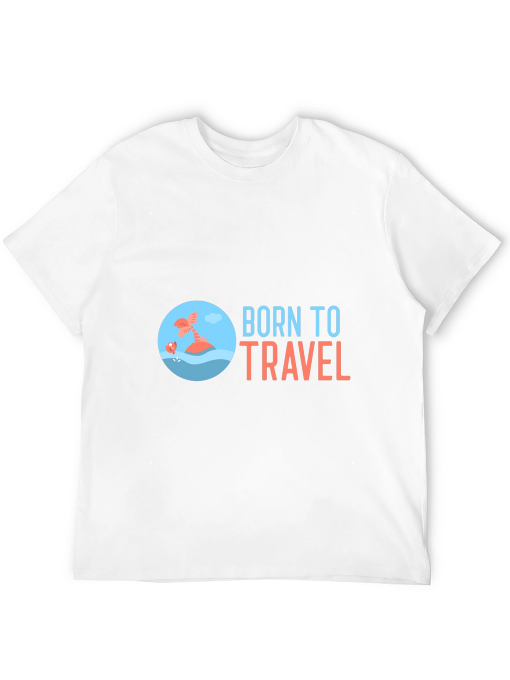 Born to Travel Graphic T-Shirt