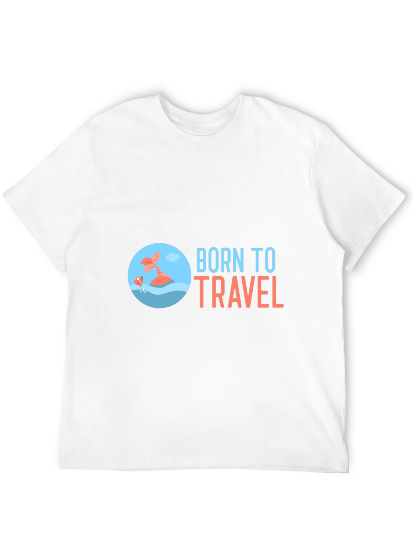 Born to Travel Graphic T-Shirt