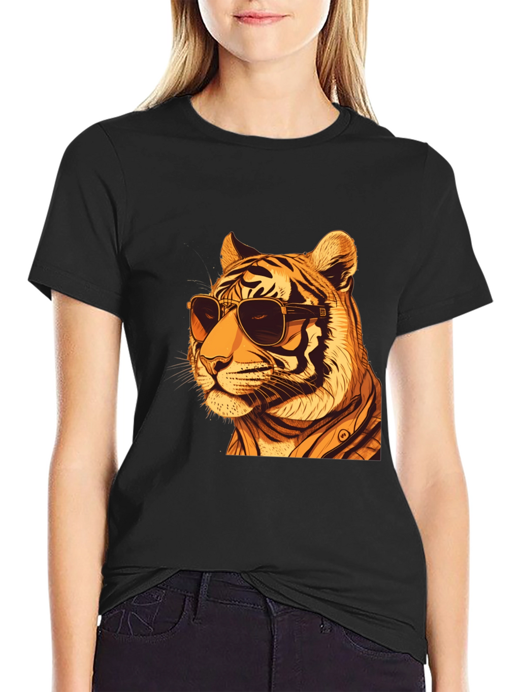 Cool Tiger Graphic Tee