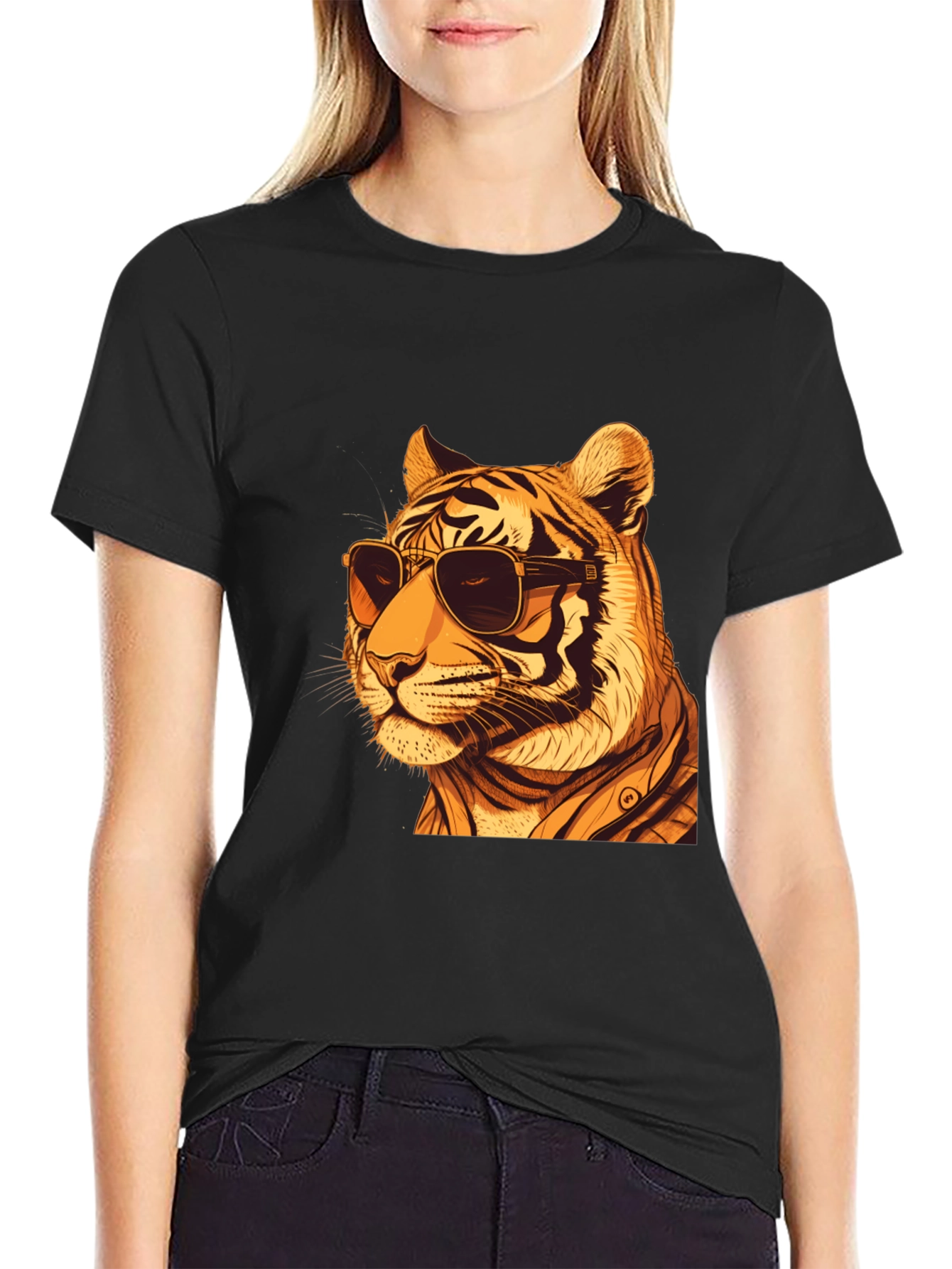 Cool Tiger Graphic Tee