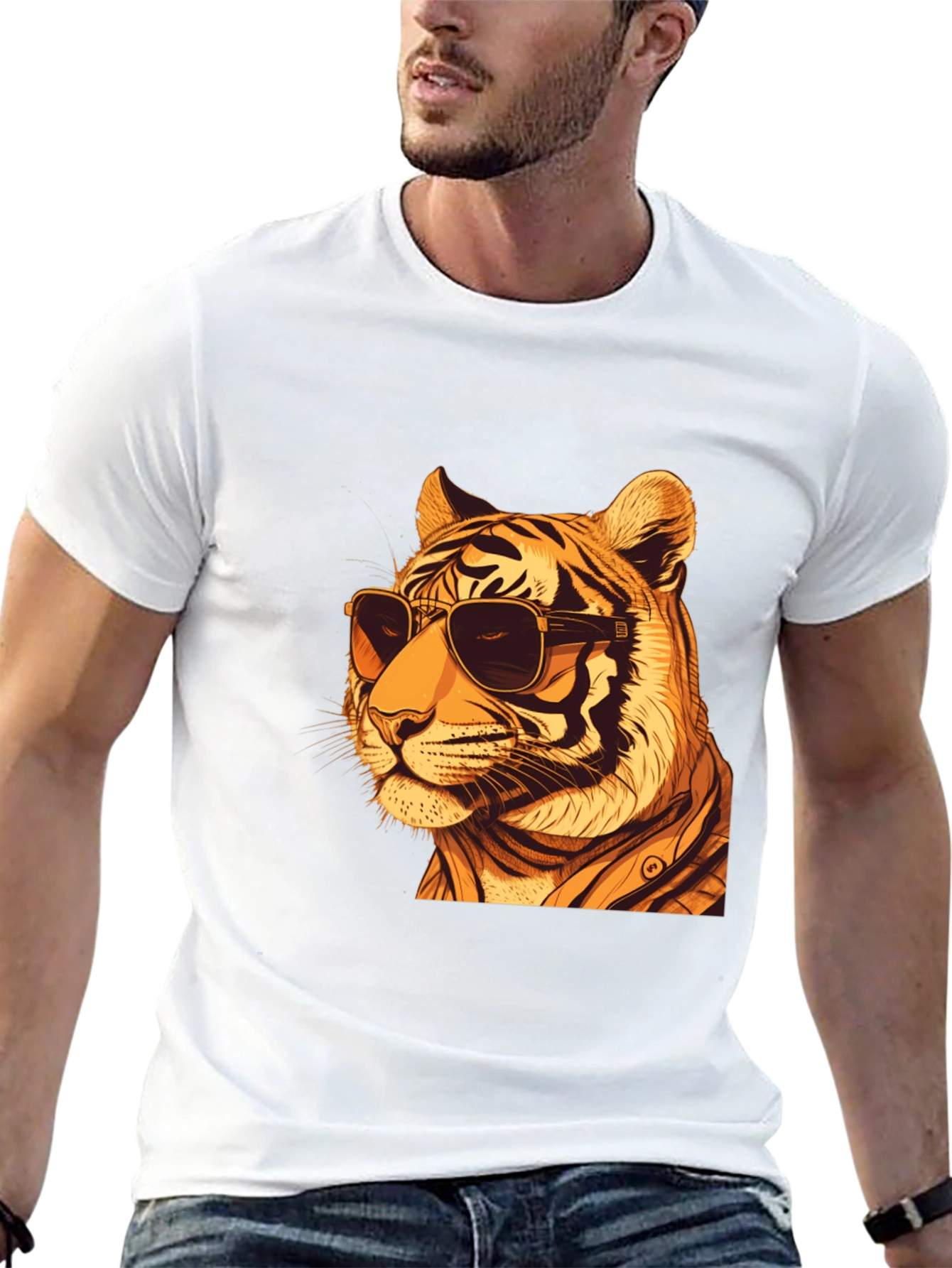 Cool Tiger Graphic Tee