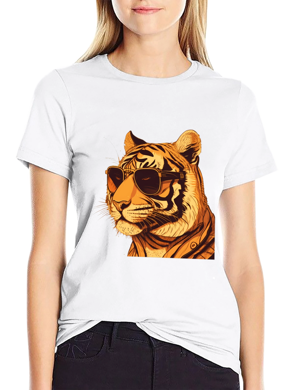 Cool Tiger Graphic Tee