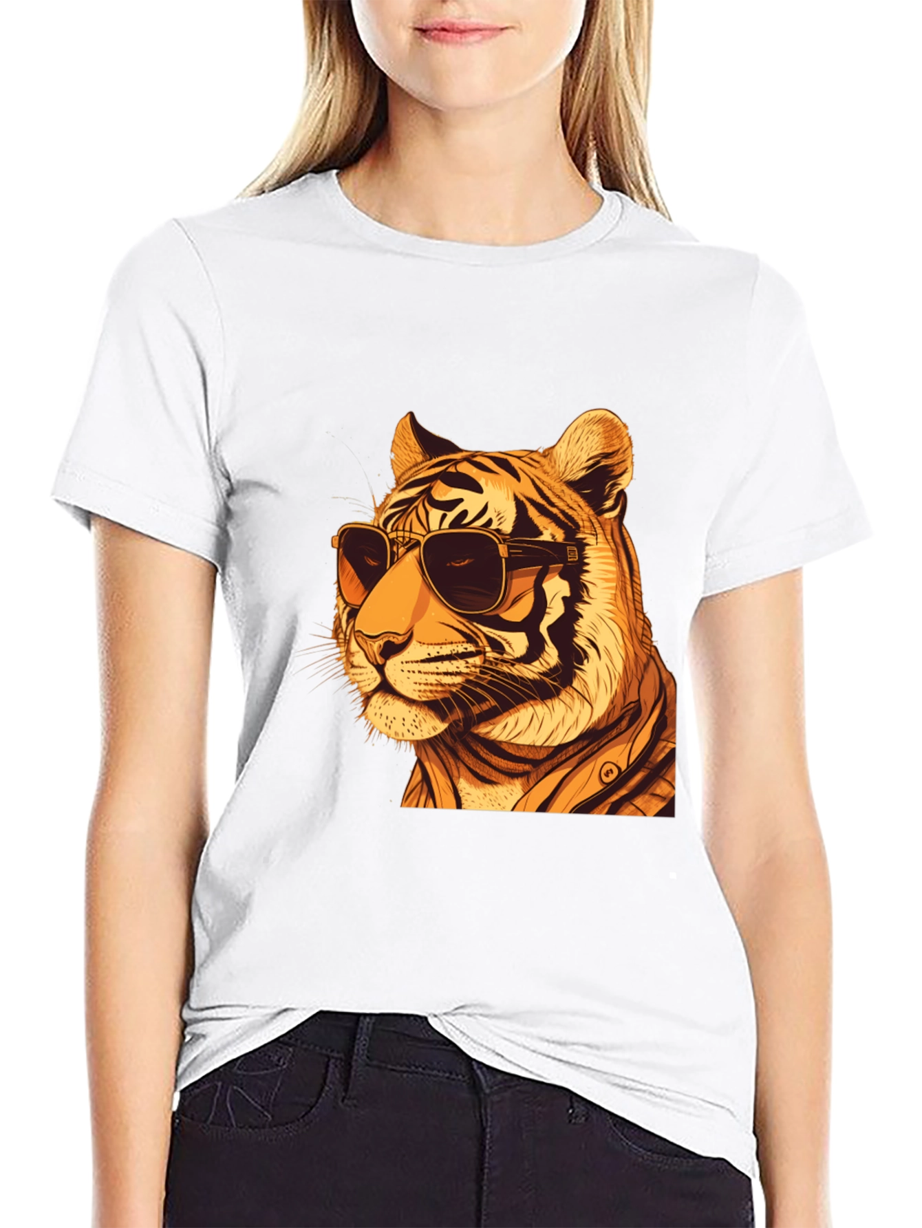 Cool Tiger Graphic Tee
