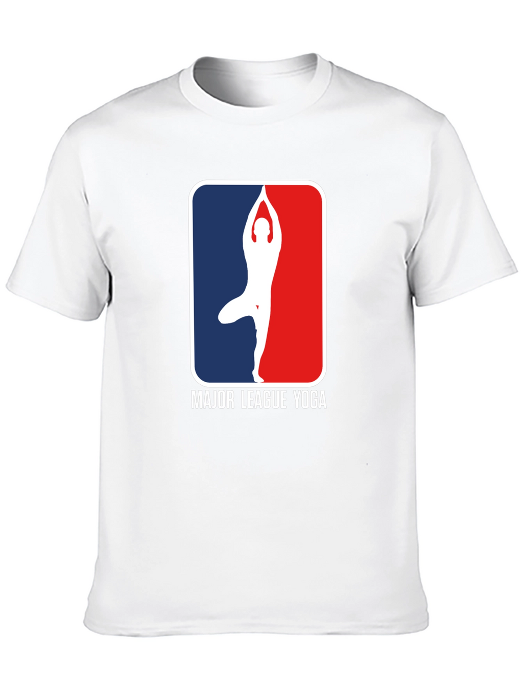 Major League Yoga Graphic Tee - Black Cotton