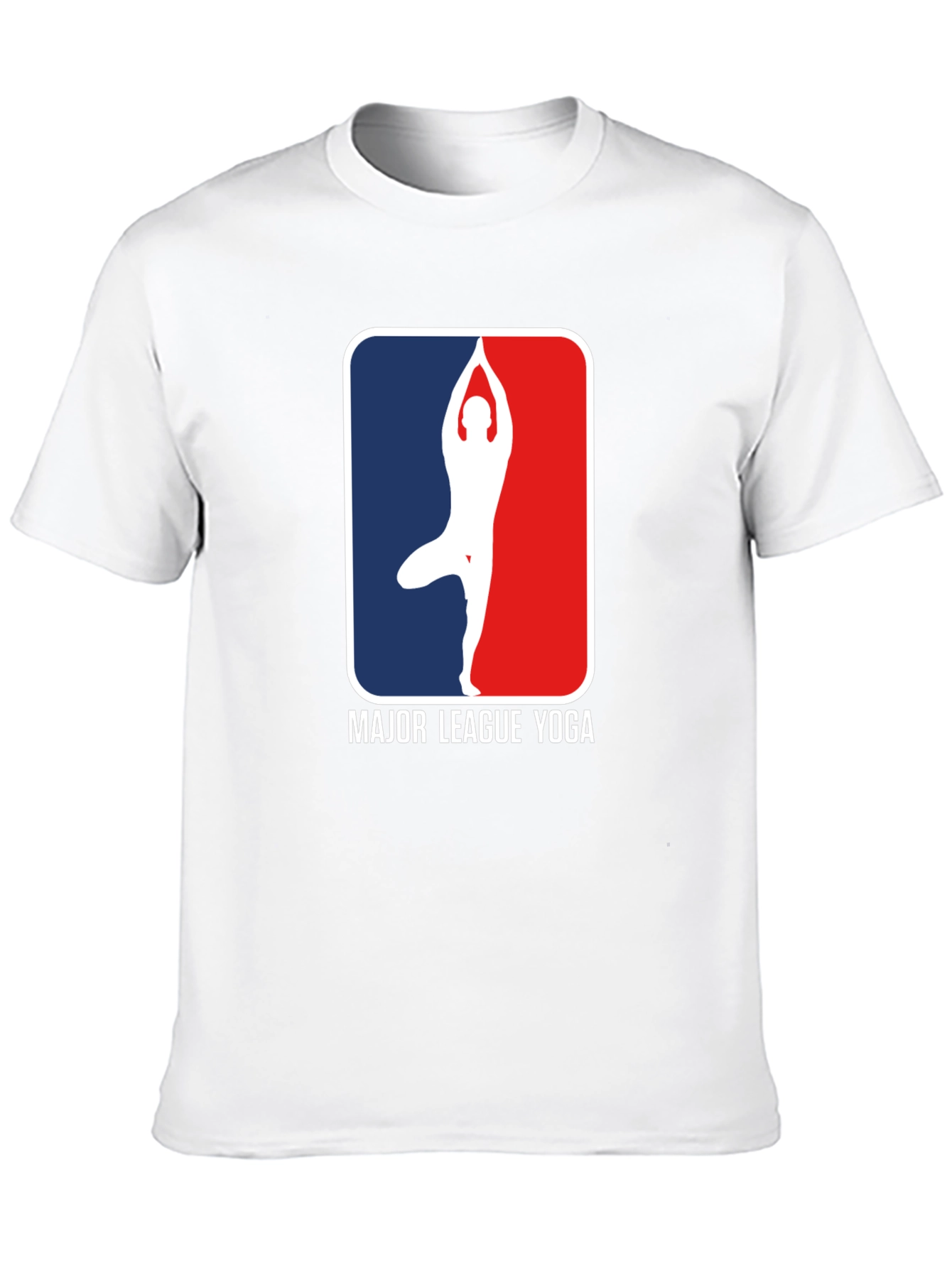 Major League Yoga Graphic Tee - Black Cotton