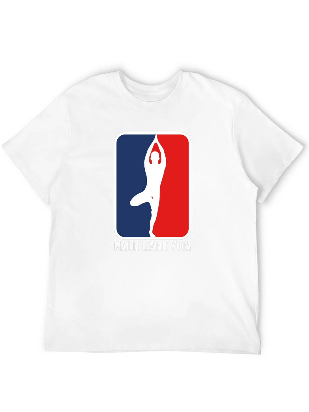 Major League Yoga Graphic Tee - Black Cotton