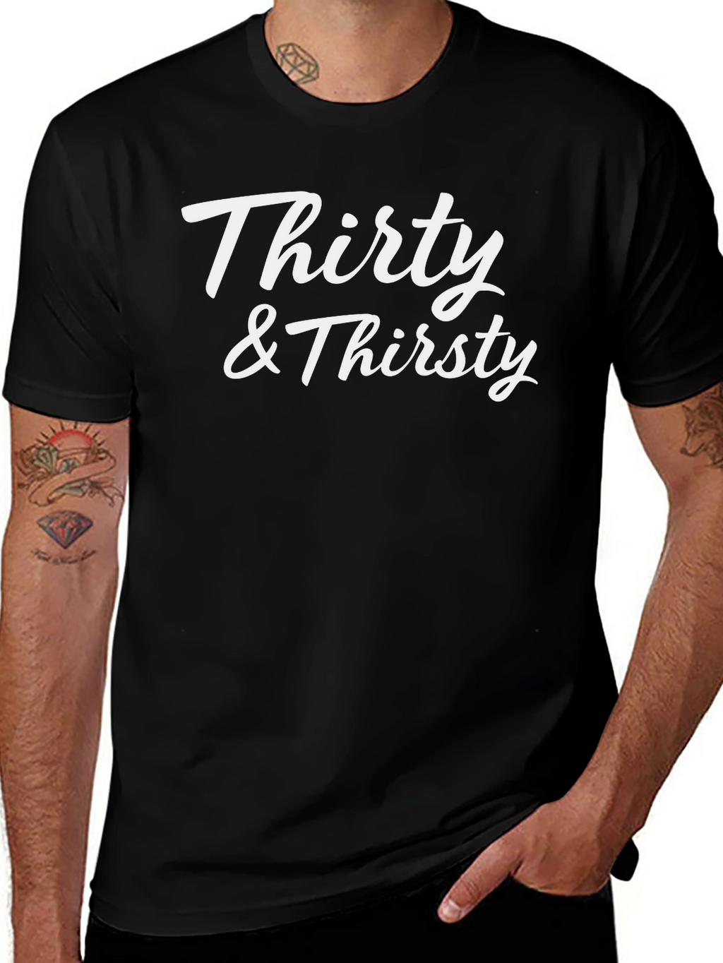 Thirty & Thirsty Graphic T-Shirt - Unisex