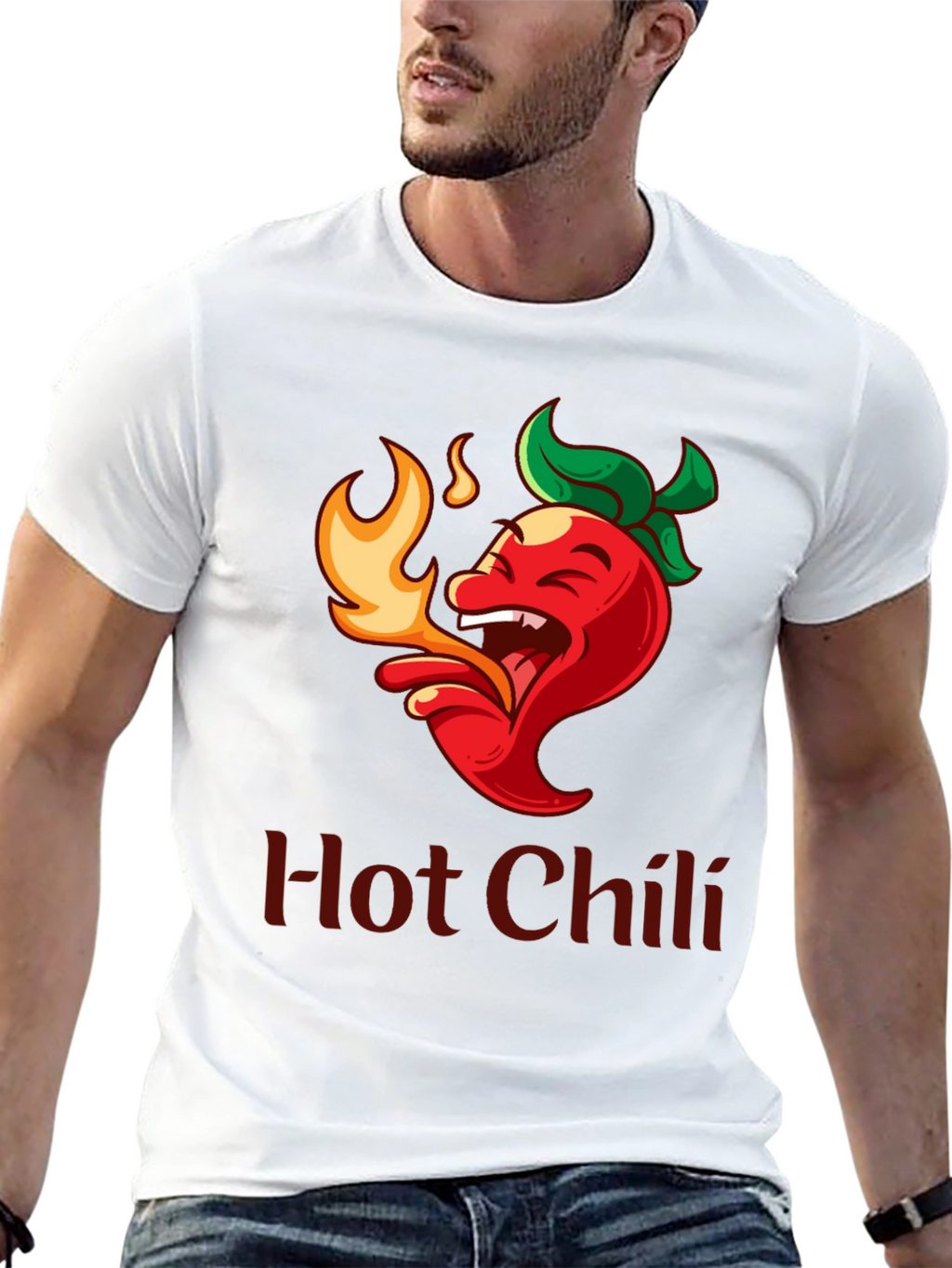 Hot Chili Pepper Graphic T-Shirt