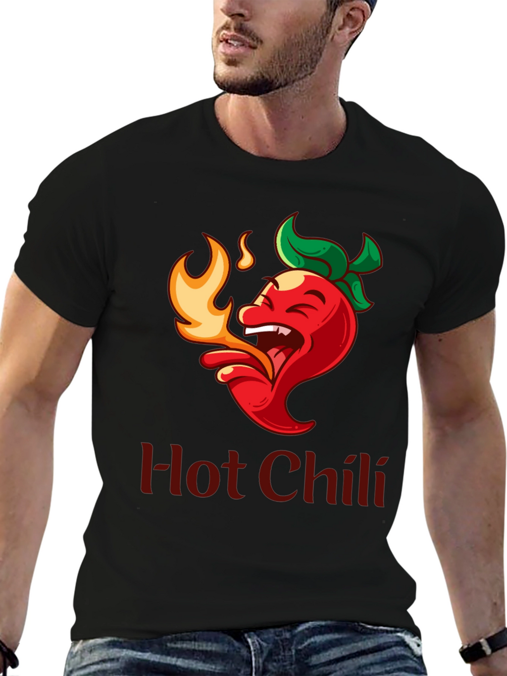 Hot Chili Pepper Graphic T-Shirt