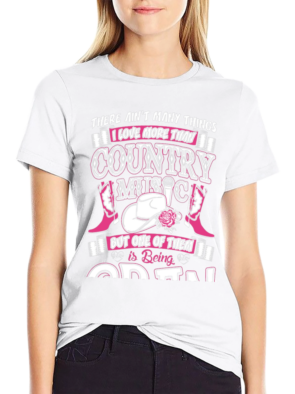 Country Music Lover Graphic T-Shirt