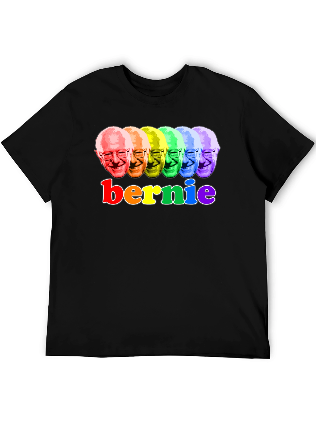 Rainbow Bernie Sanders T-Shirt - Political Statement Tee