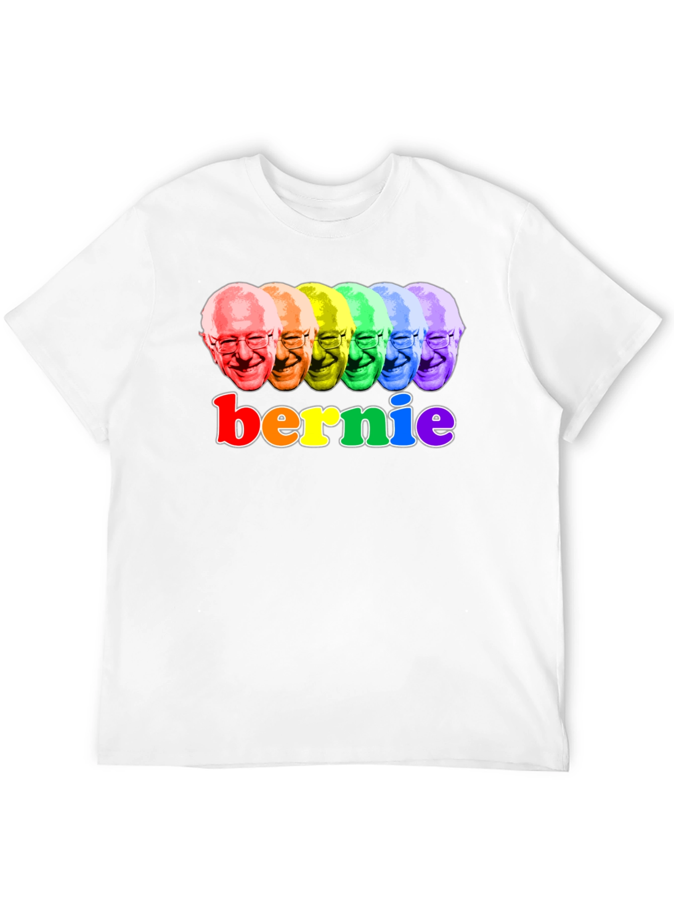 Rainbow Bernie Sanders T-Shirt - Political Statement Tee