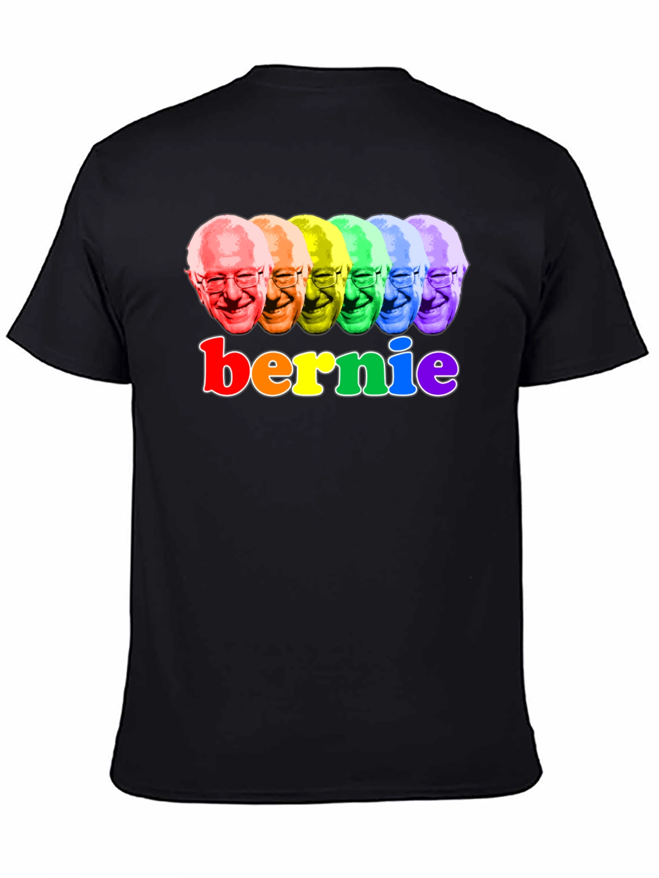 Rainbow Bernie Sanders T-Shirt - Political Statement Tee