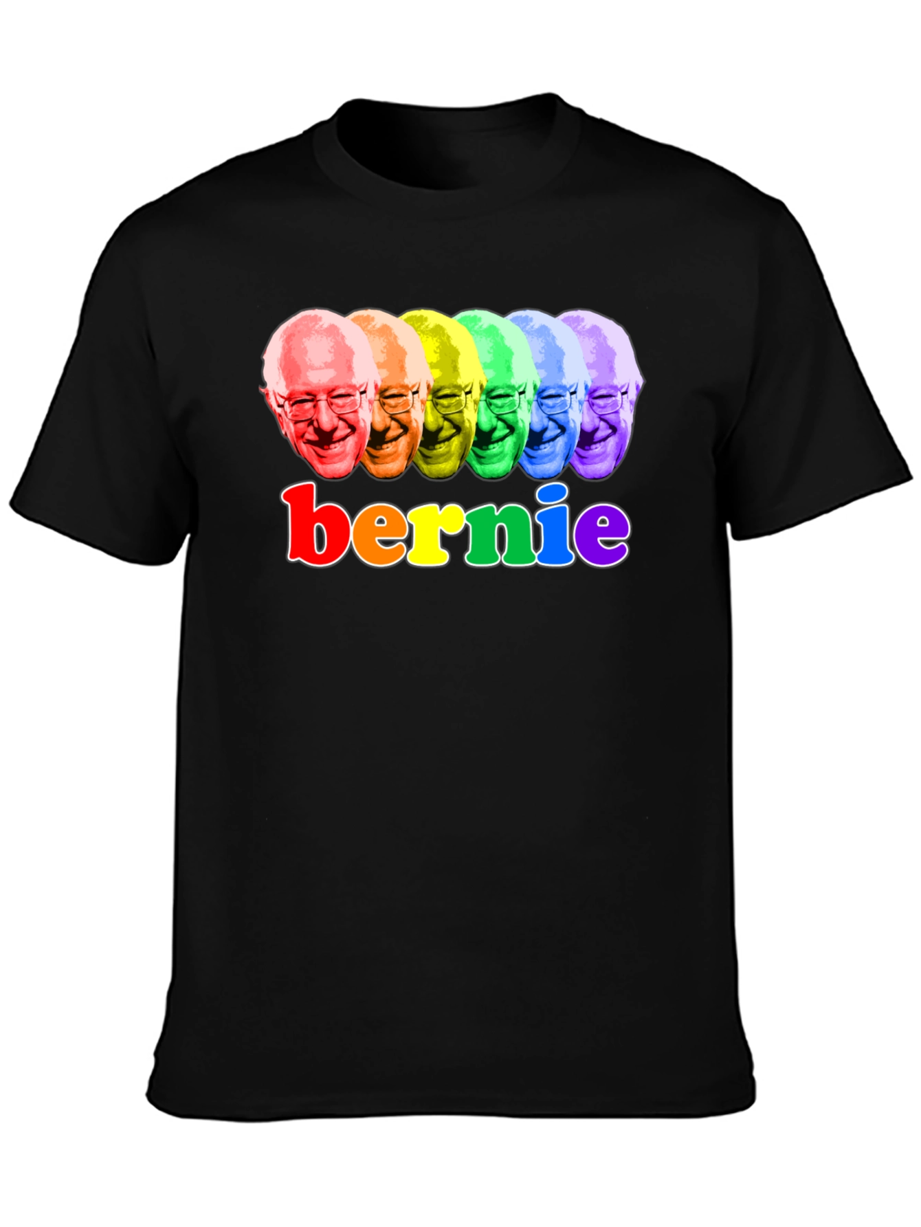 Rainbow Bernie Sanders T-Shirt - Political Statement Tee