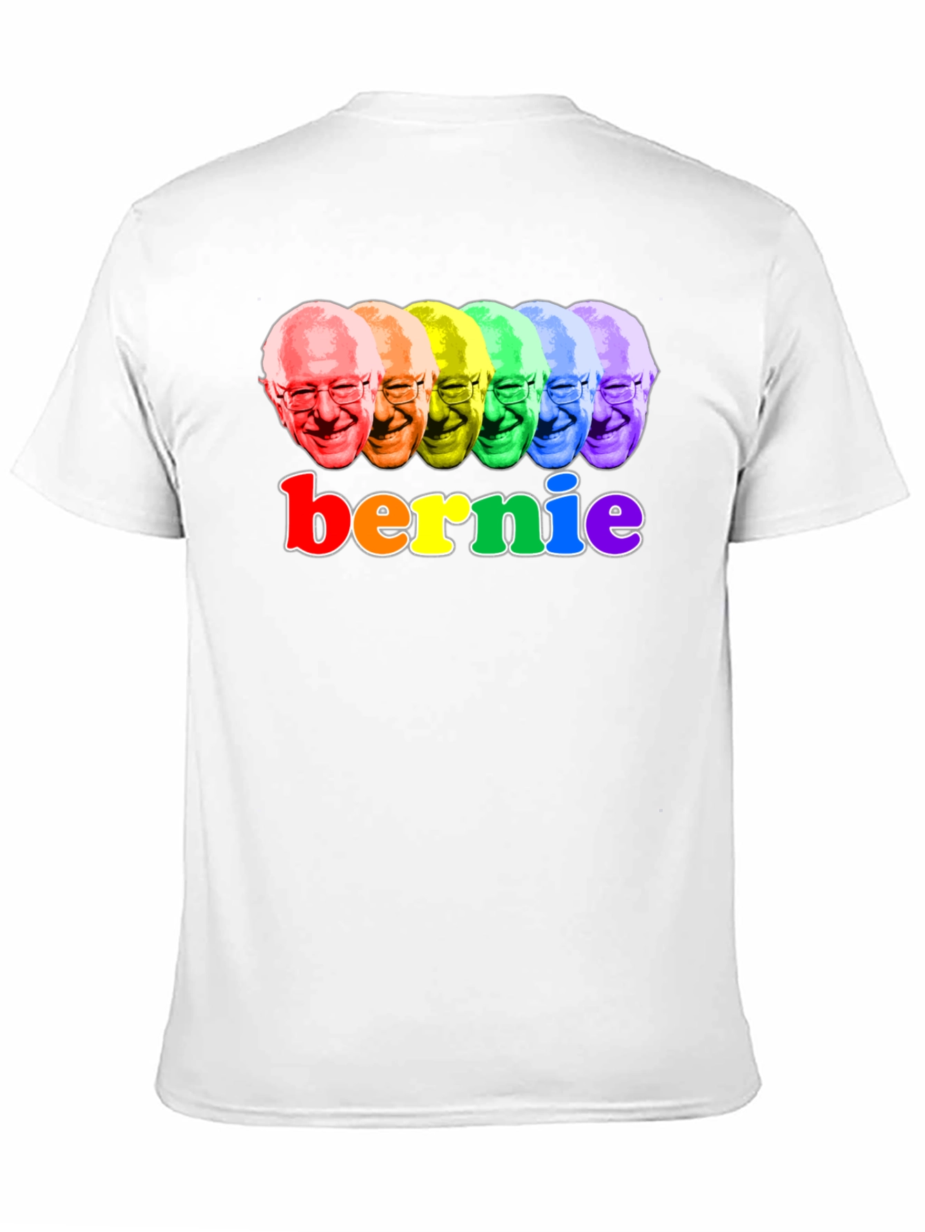Rainbow Bernie Sanders T-Shirt - Political Statement Tee