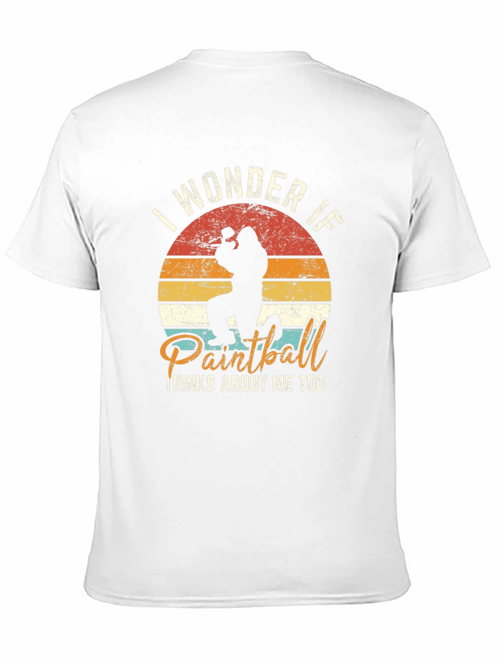 Paintball Retro Graphic T-Shirt