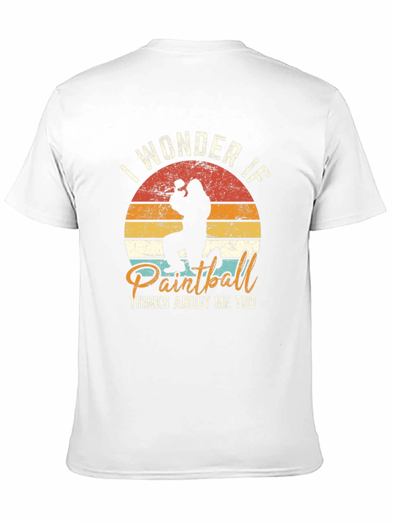Paintball Retro Graphic T-Shirt