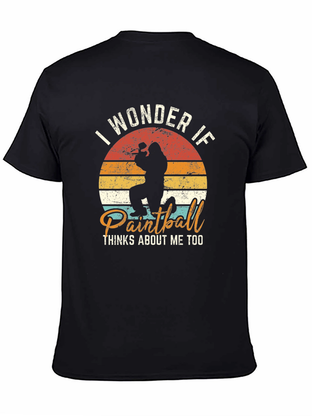 Paintball Retro Graphic T-Shirt