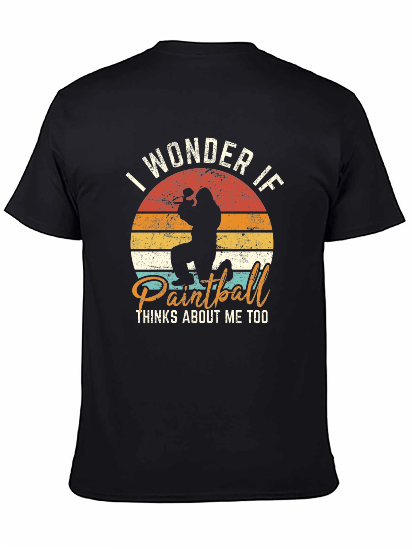 Paintball Retro Graphic T-Shirt