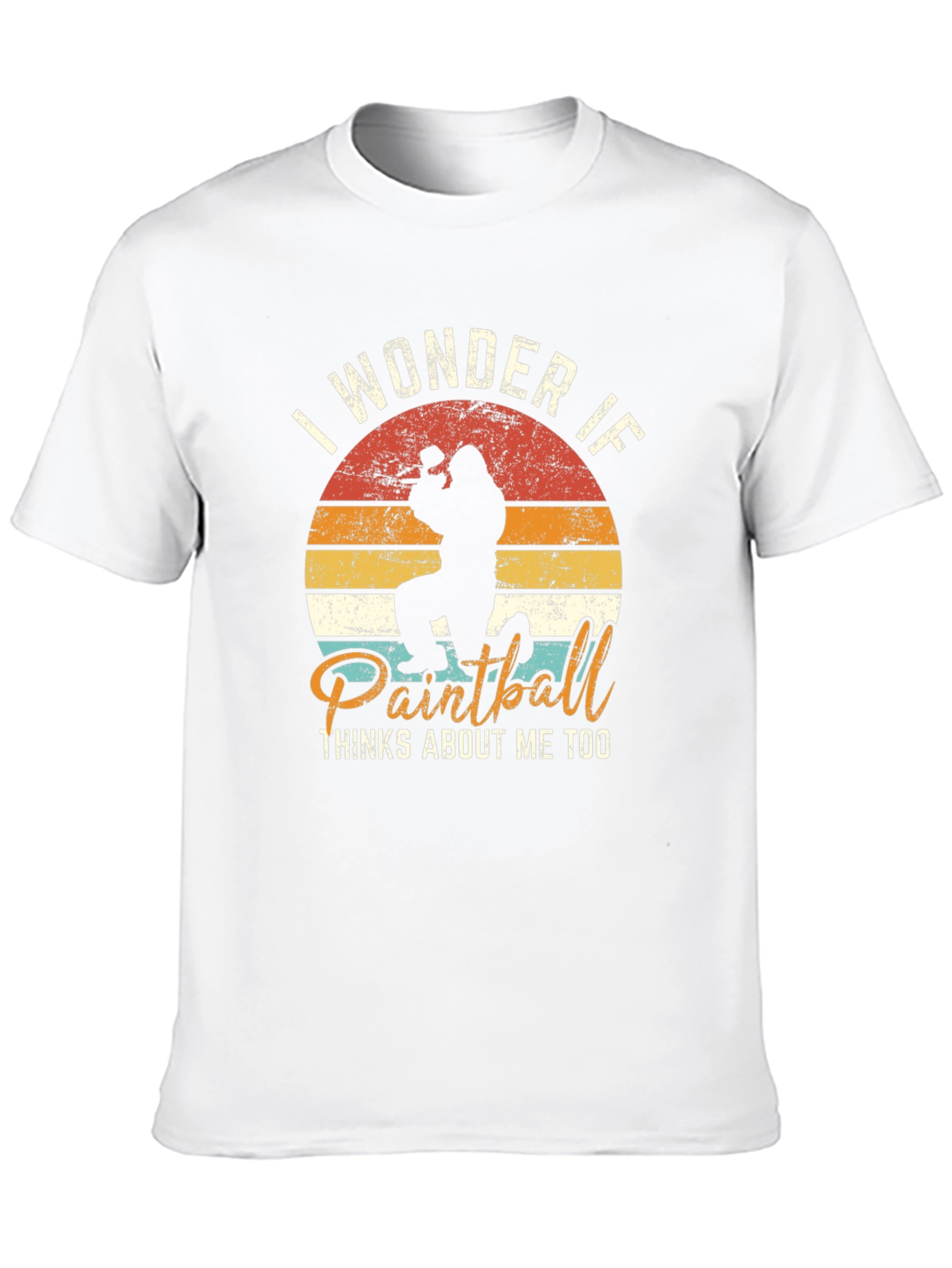 Paintball Retro Graphic T-Shirt
