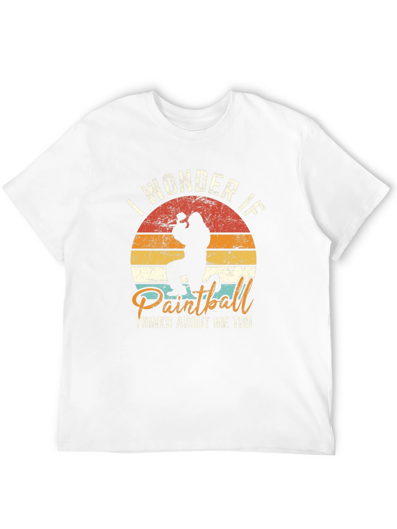Paintball Retro Graphic T-Shirt