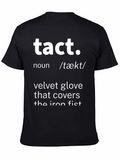 Tact Definition Graphic T-Shirt - Black