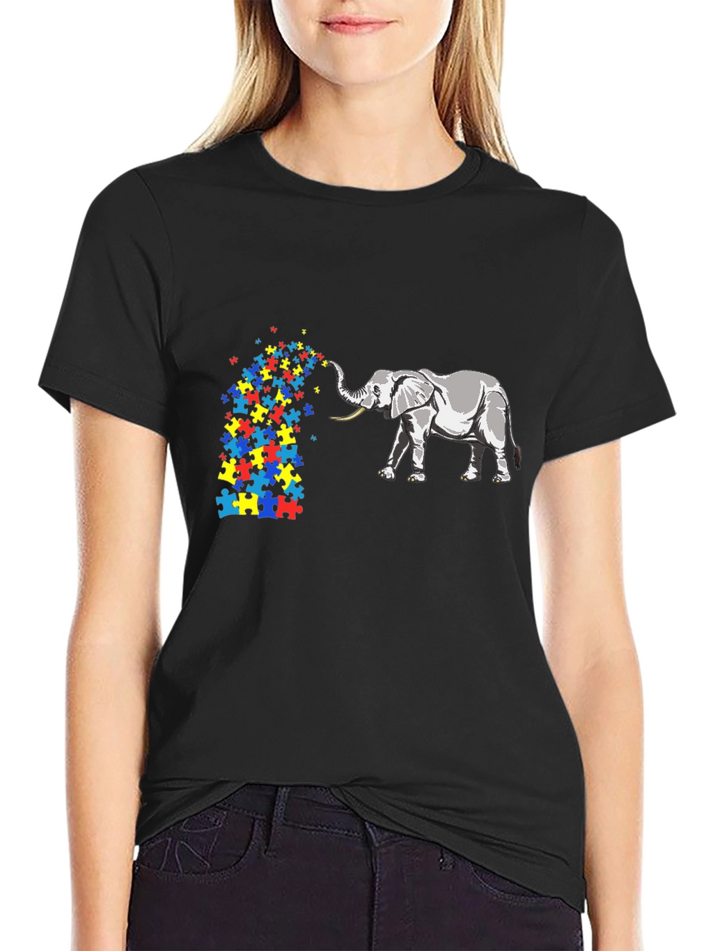 Autism Awareness Elephant T-Shirt